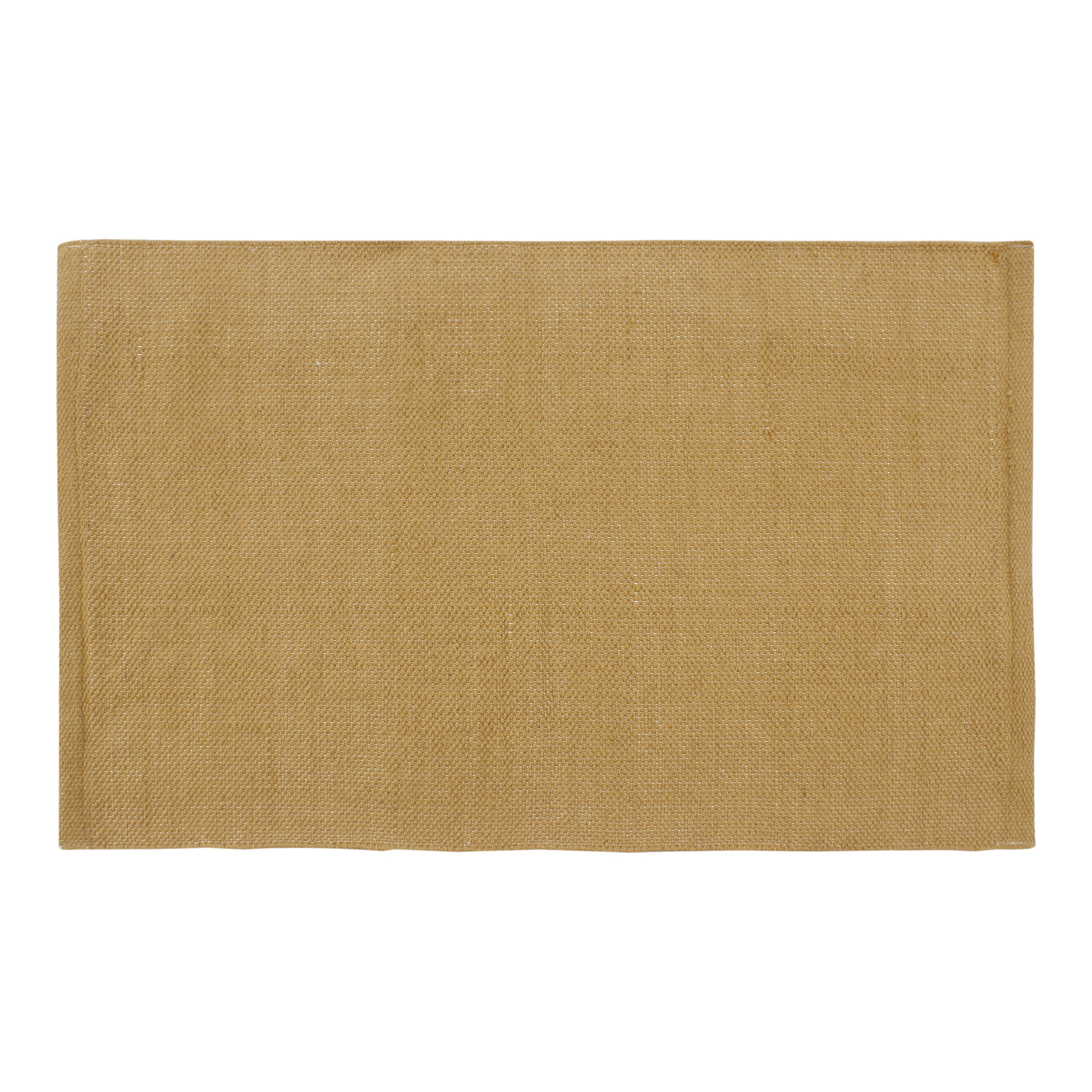 Dywanik łazienkowy szer. 50 x dł. 80 cm ochra Sand SENSEA