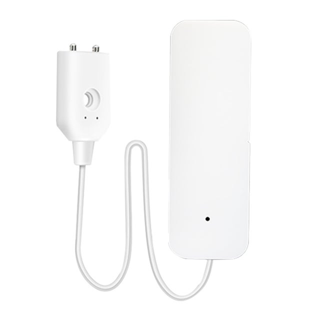 Détecteur de Fuites D'eau Intelligent Tuya Zigbee pour la Maison, Alarme Niveau et Débordement, Contrôlable à Distance Via L'application Smart Life.