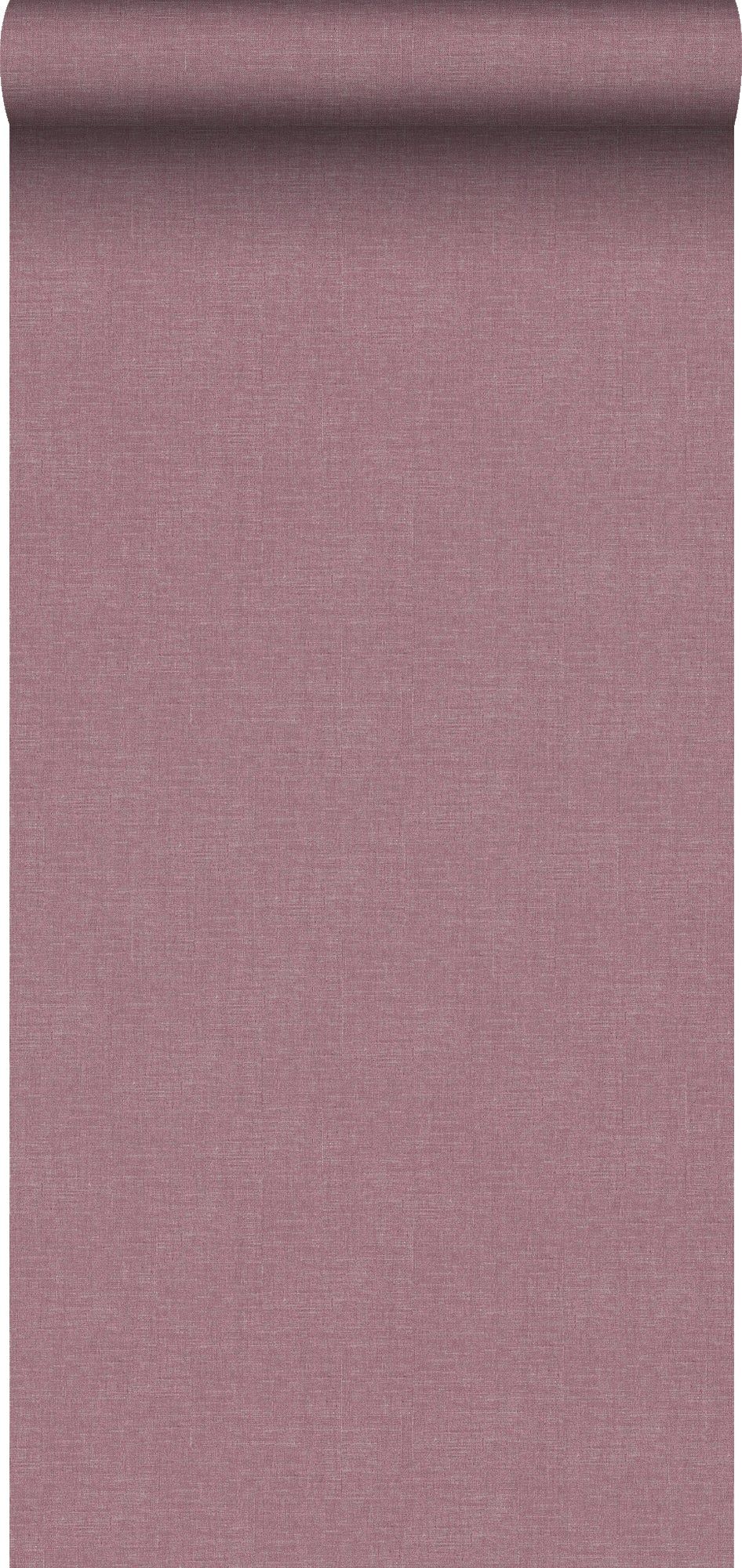 Papel pintado liso efecto lino rojo burdeos intenso - 53 cm x 10 m - sanders & sanders