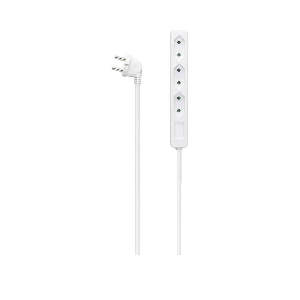 Listwa zasilająca Hama 3 gniazda Euro kabel 2,5 m ochrona dzieci