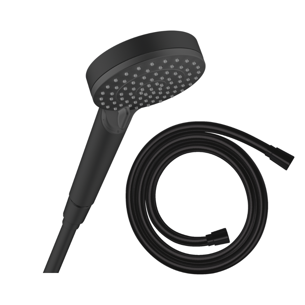 Hansgrohe Rainfinity PowderRain pomme de douche 250 1 jet avec bras de douche 10-30° inclinable verticalement 25cm mat blanc - 26226700