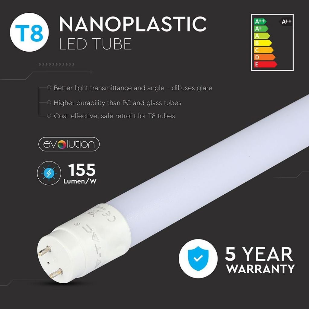 Tube LED T8 15W 150cm Nano 3000K 160lm/W 2400lm - 2