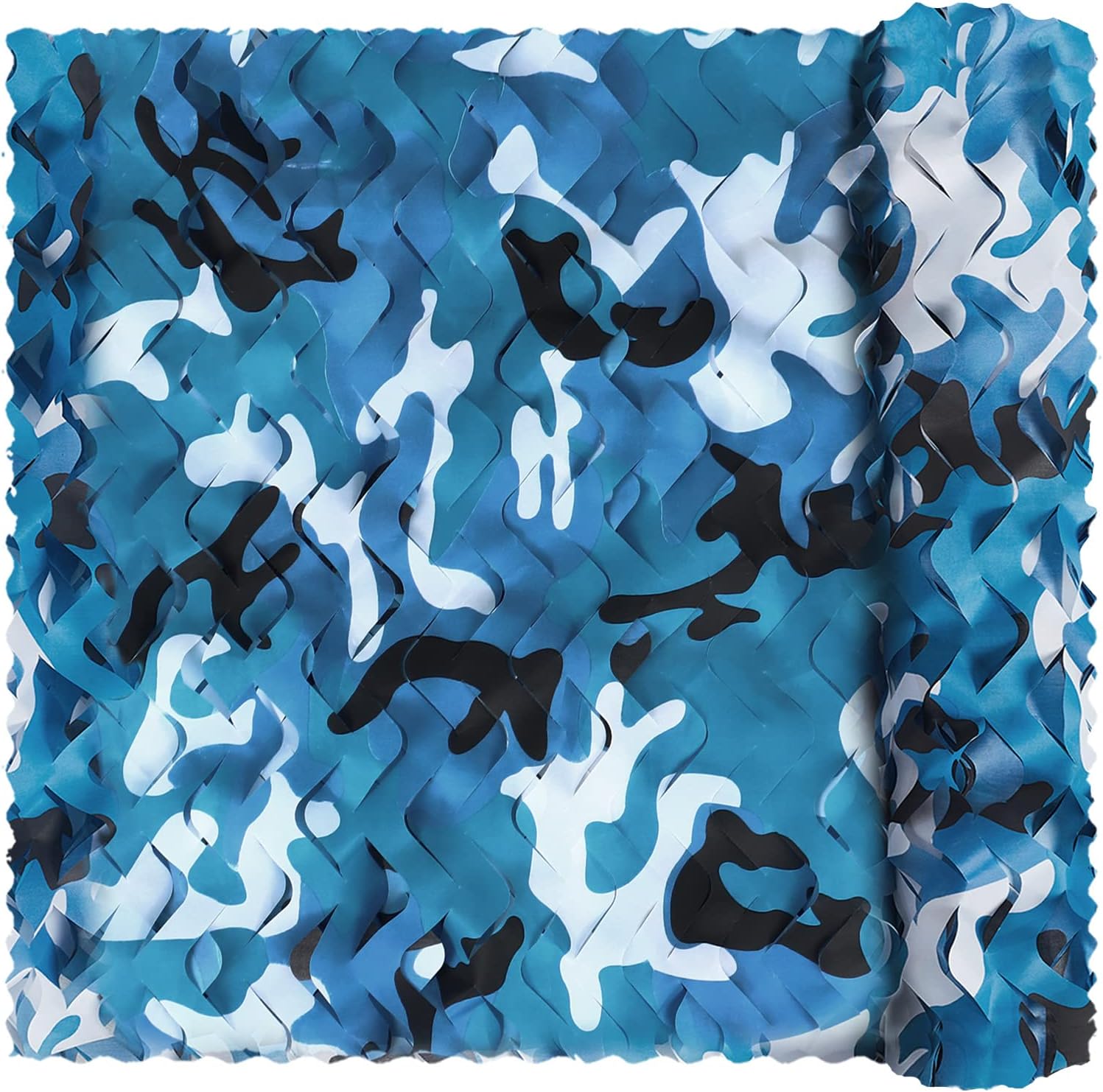 Siatka maskująca/zacieniająca - 3 x 4 - Zielona siatka maskująca do oy wybrzeża i oy przeciwlotniczej, zewnętrzna siatka zacieniająca