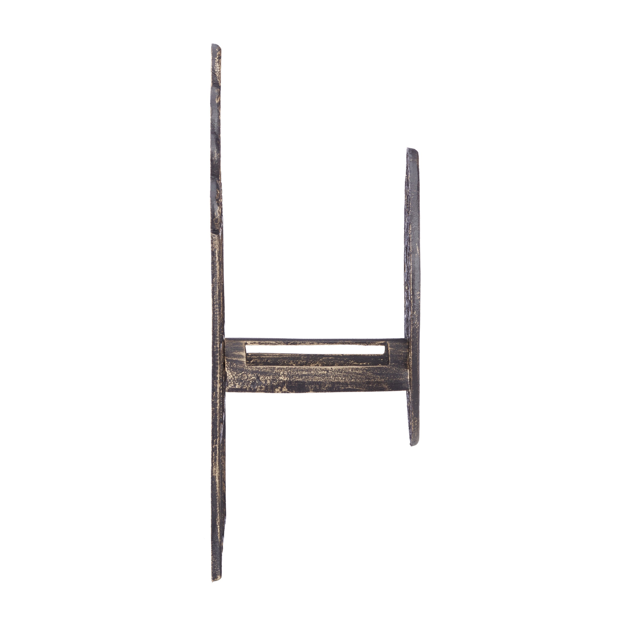 Porte tuyau arrosage support tuyau arrosage fonte fer HxlxP: 50 x 32 x 20 cm, bronze, Relaxdays - 6