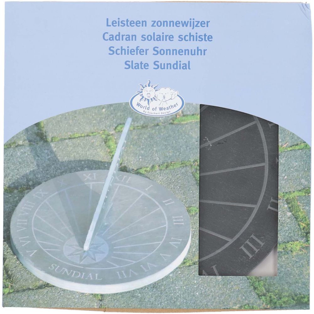 Cadran Solaire - Schiste - Décoration de jardin - 6