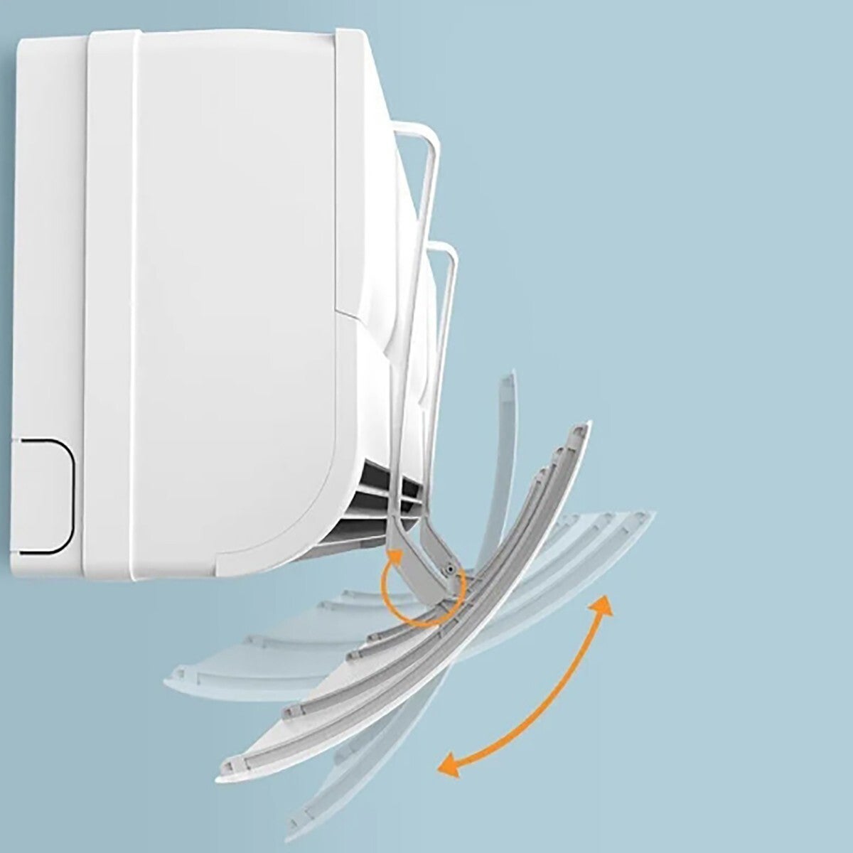 DEFLETTORE CONDIZIONATORE ARIA CONDIZIONATA CLIMATIZZATORE DEVIATORE UNIVERSALE - 6