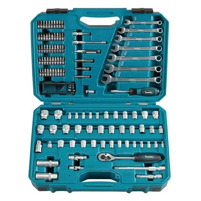 Jeu d'outils (120 pièces) en valise - MAKITA E-06616