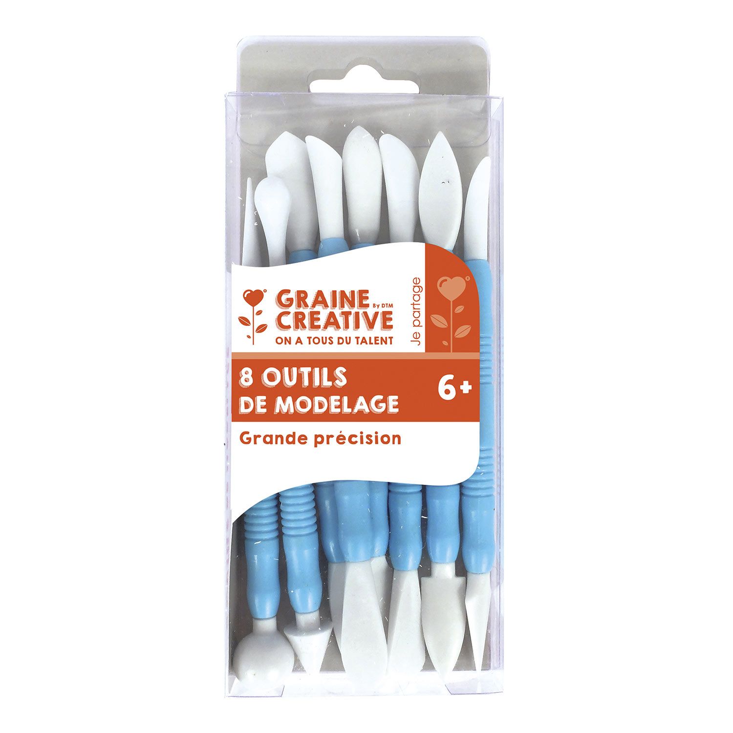 Set 8 Strumenti Modellazione Mandala E Ceramica - Penne A Sfera Da 1 A 18 Mm - Con Custodia