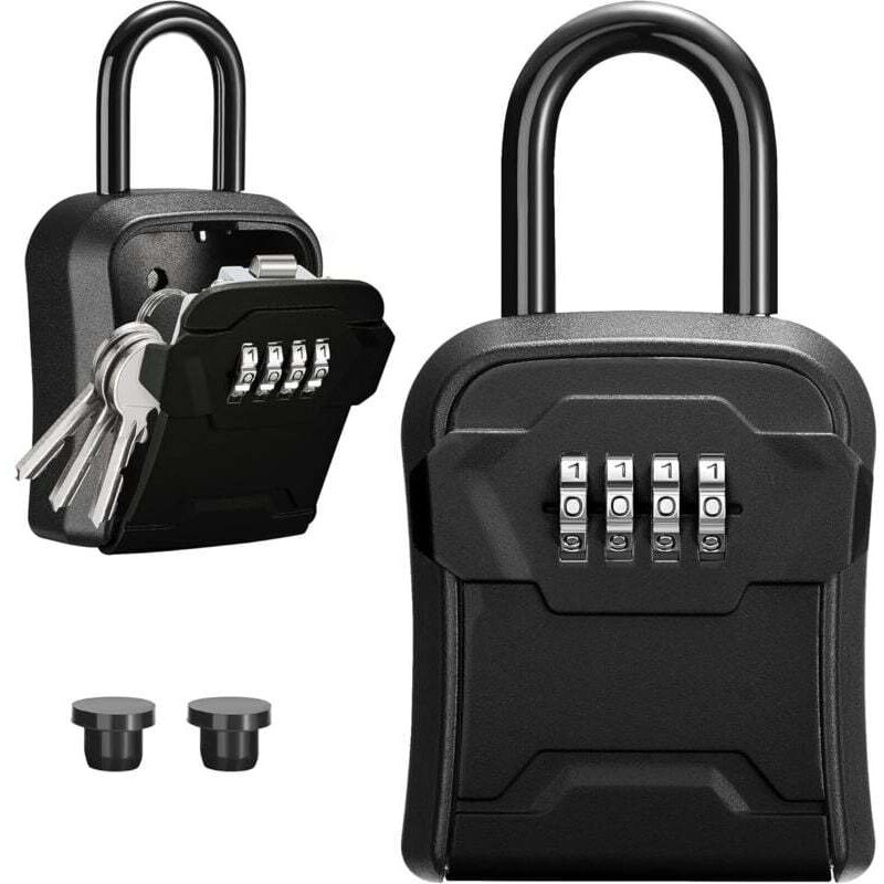 Lock Box, Wall Mounted Key Lock Box and Portable Combination Box with ...