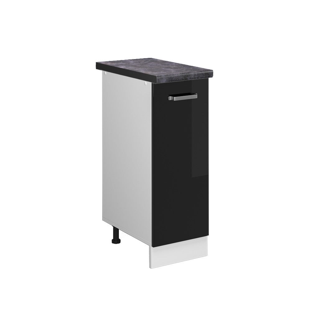 Vicco Szafka apteczna R-Line, Czarny wysoki połysk, 30 cm , BP Antracyt