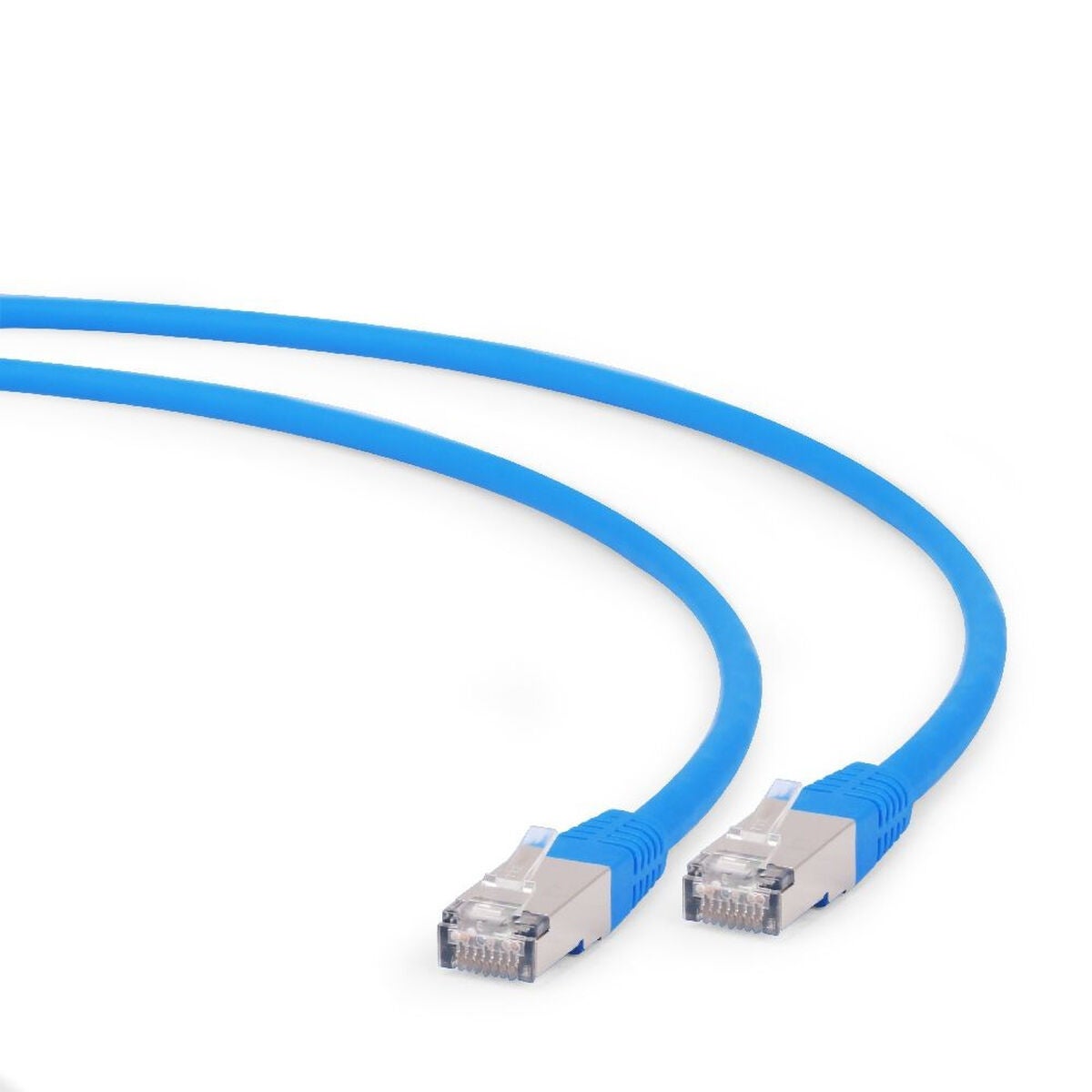 Câble Réseau Rigide UTP 6ème Catégorie V7 V7CAT7FSTP-5M-BLU Bleu main image 1