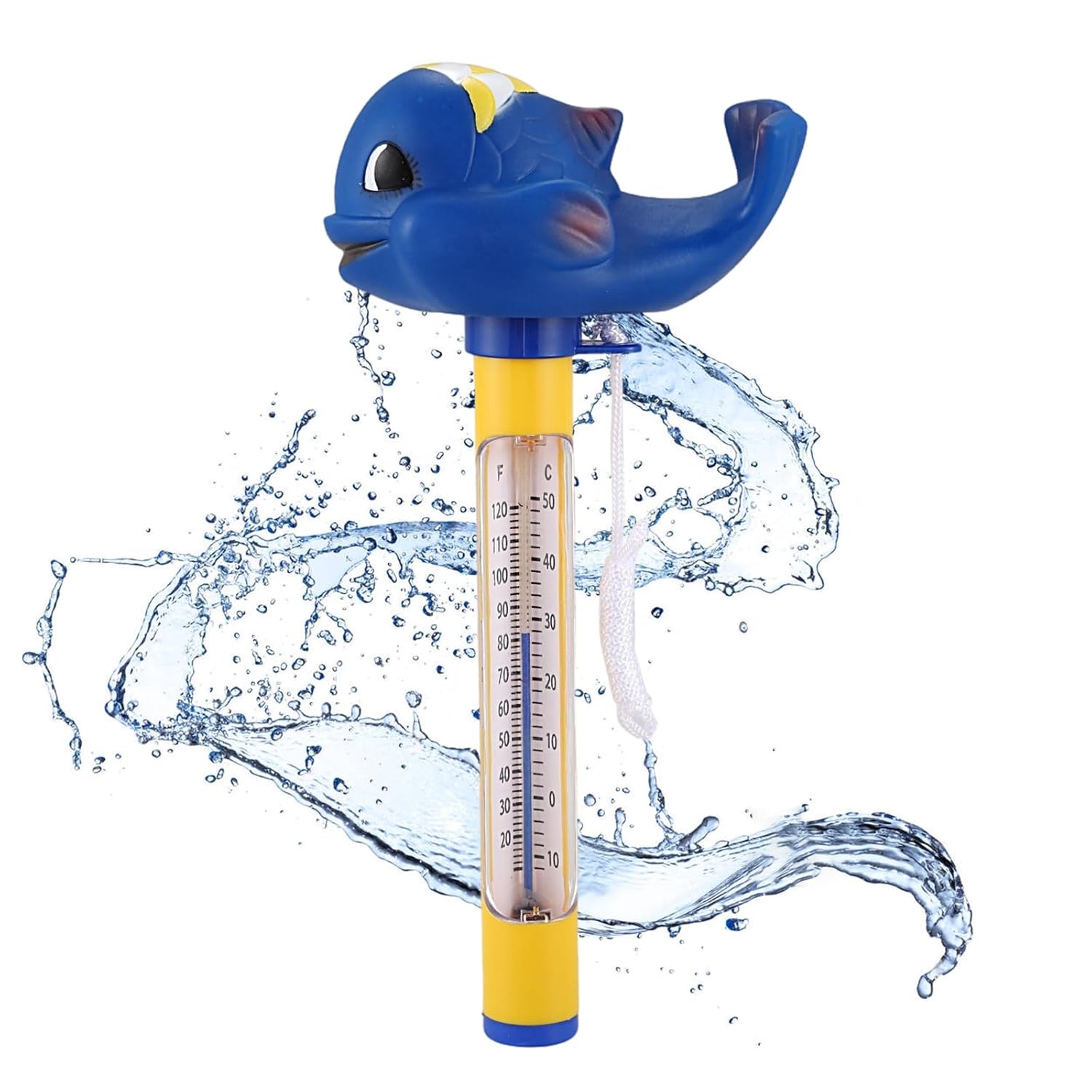 Thermomètre flottant pour l'eau, piscine, de température d'eau à motif — free download