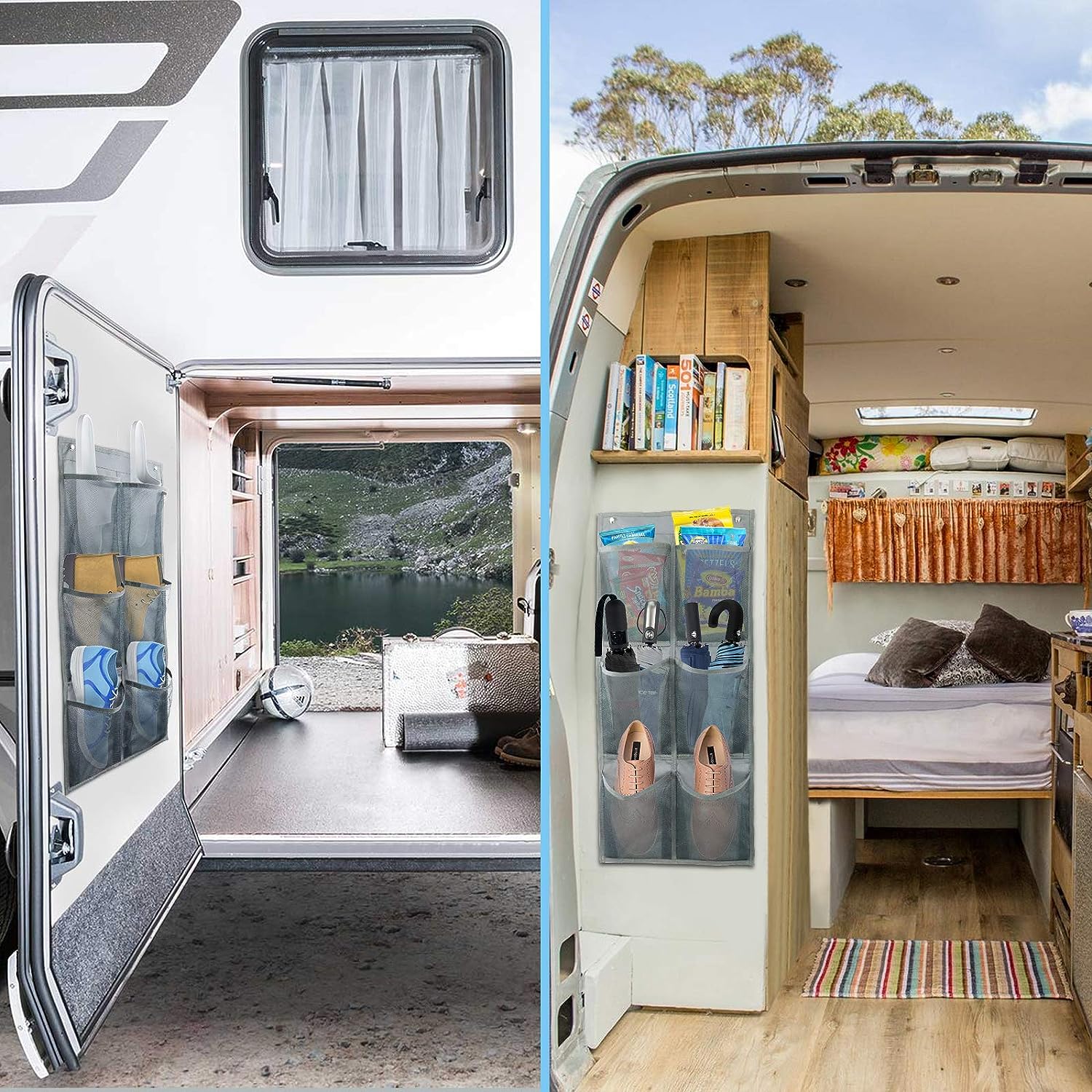 Étagère Bibliothèque,Porte-collier Mural Auto-adhésif,organisateur De