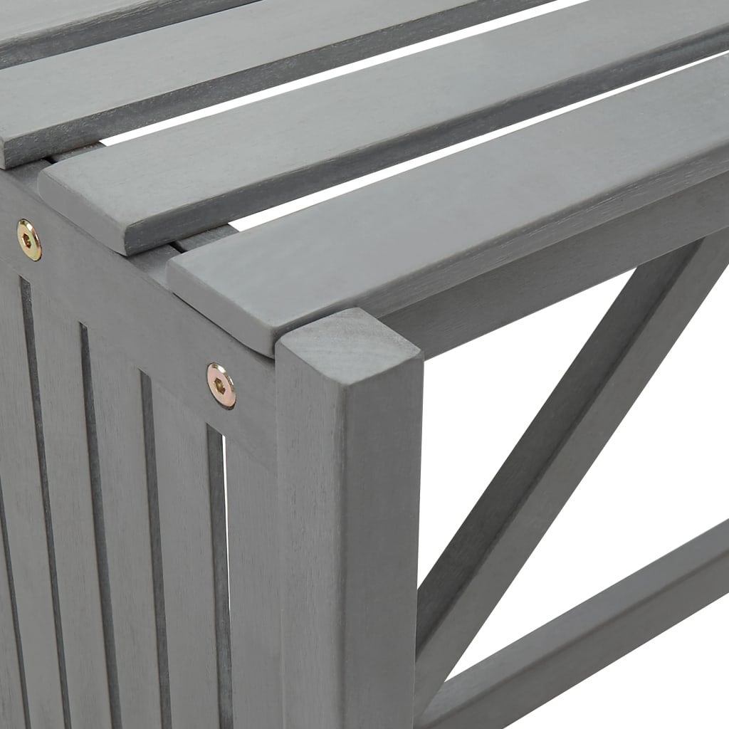 Panca da giardino mobili da giardino per esterni terrazza ad angolo da giardino e fioriera 117 cm legno d 02_0011129 - 6