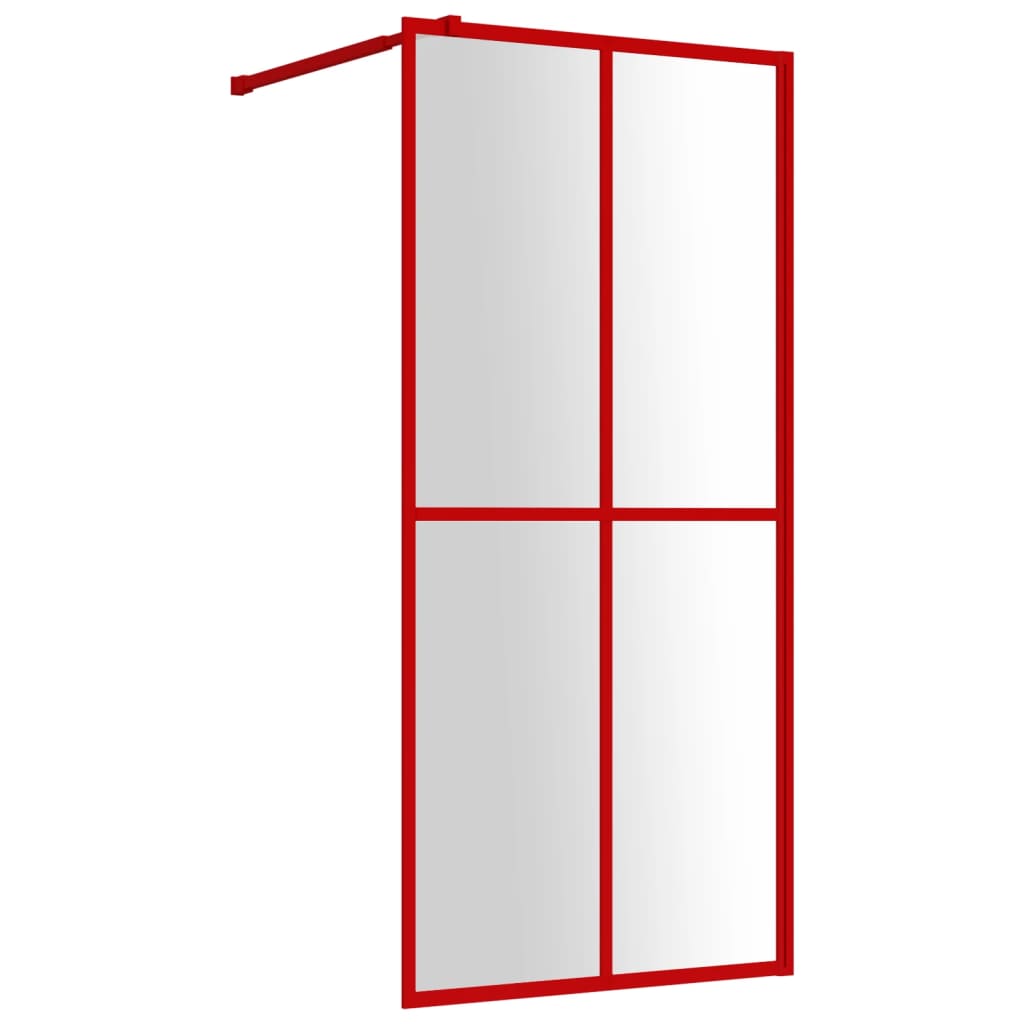 vidaXL Paroi de douche à l'italienne à verre ESG transparent 80x195 cm