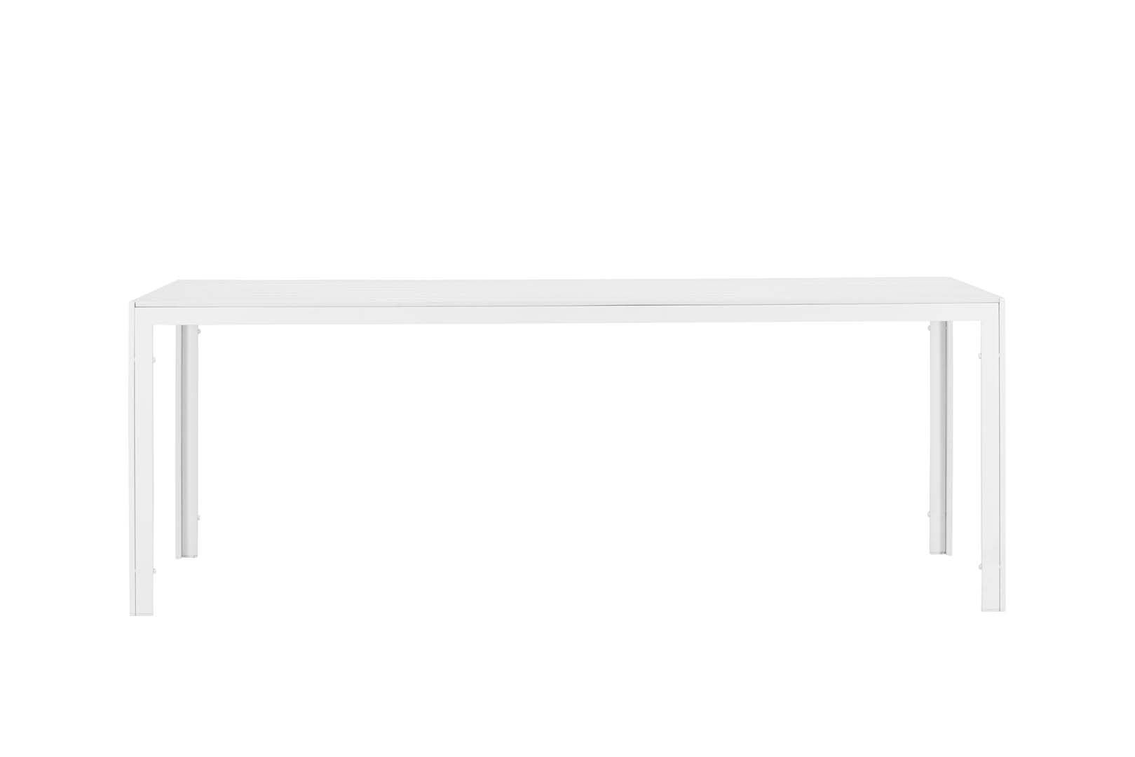 Break stół ogrodowy 90x205cm biały.