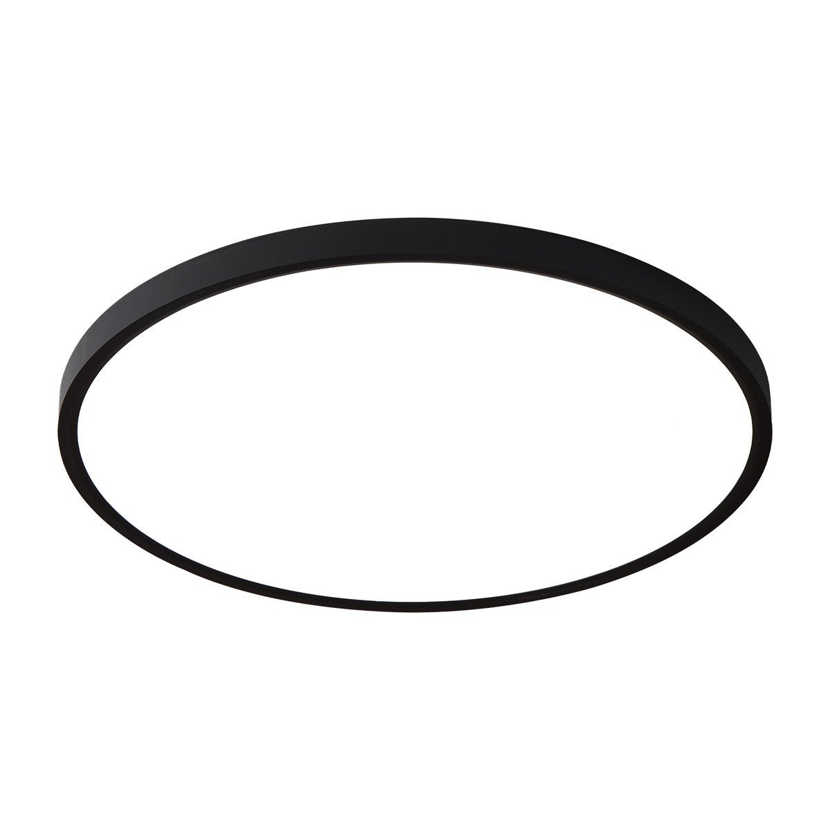 Plafon okrągły CALIFORNIA LED 36W Odcienie bieli czarny wym: 2,5 x 40 x 40 cm IP20 Light Prestige
