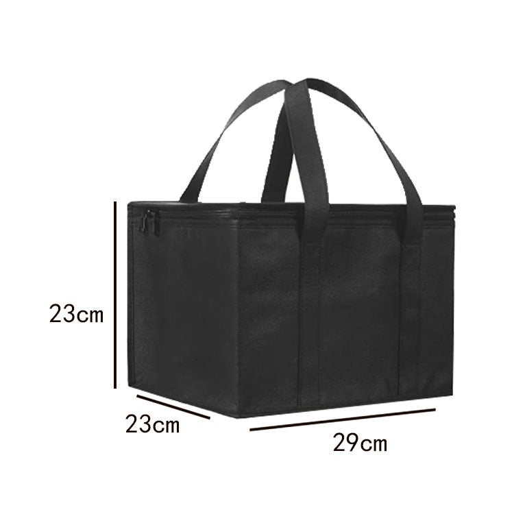 Borsa Termica Da Pranzo 11L: Isotermica Per Cibo E Bevande, Impermeabile, Tracolla Regolabile, Unisex, Nero - 5