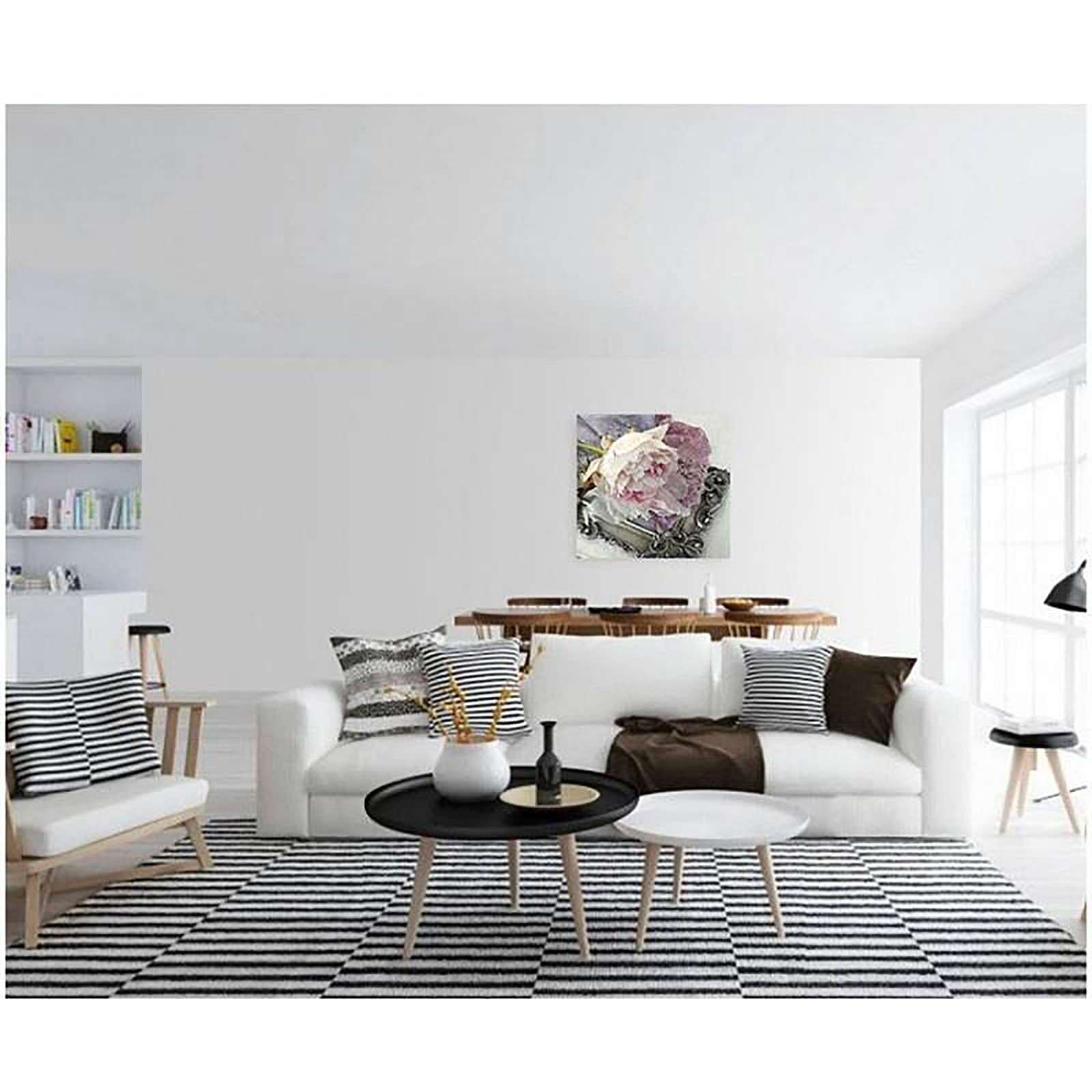 Tableau bois rose déco 1 - 50 x 50 cm - 2