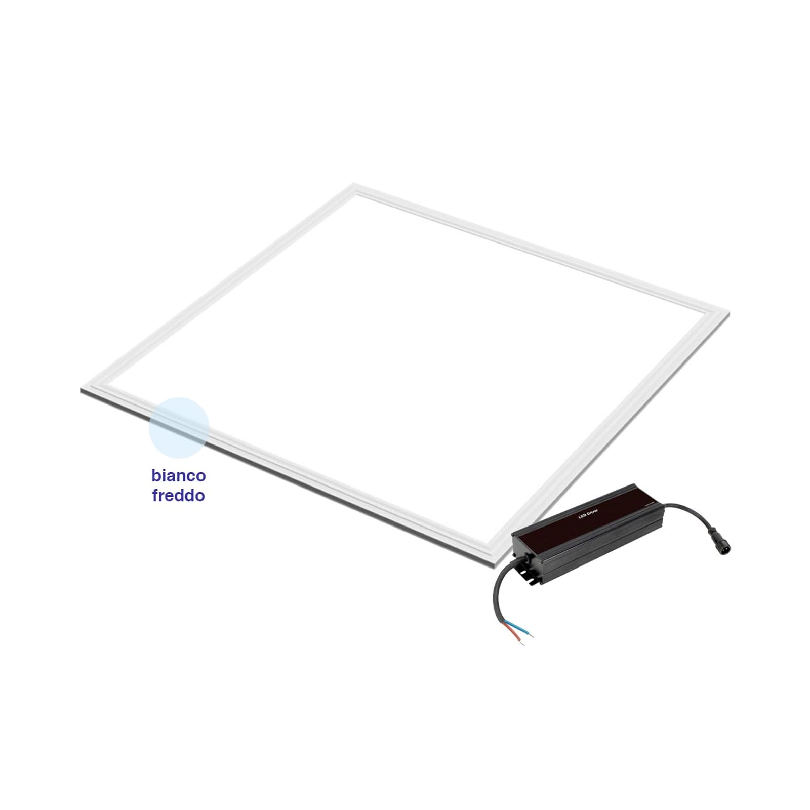 Rsr Led Pannello LED 60x60 36W – Luce Naturale 4000K – Da Incasso O Superficie