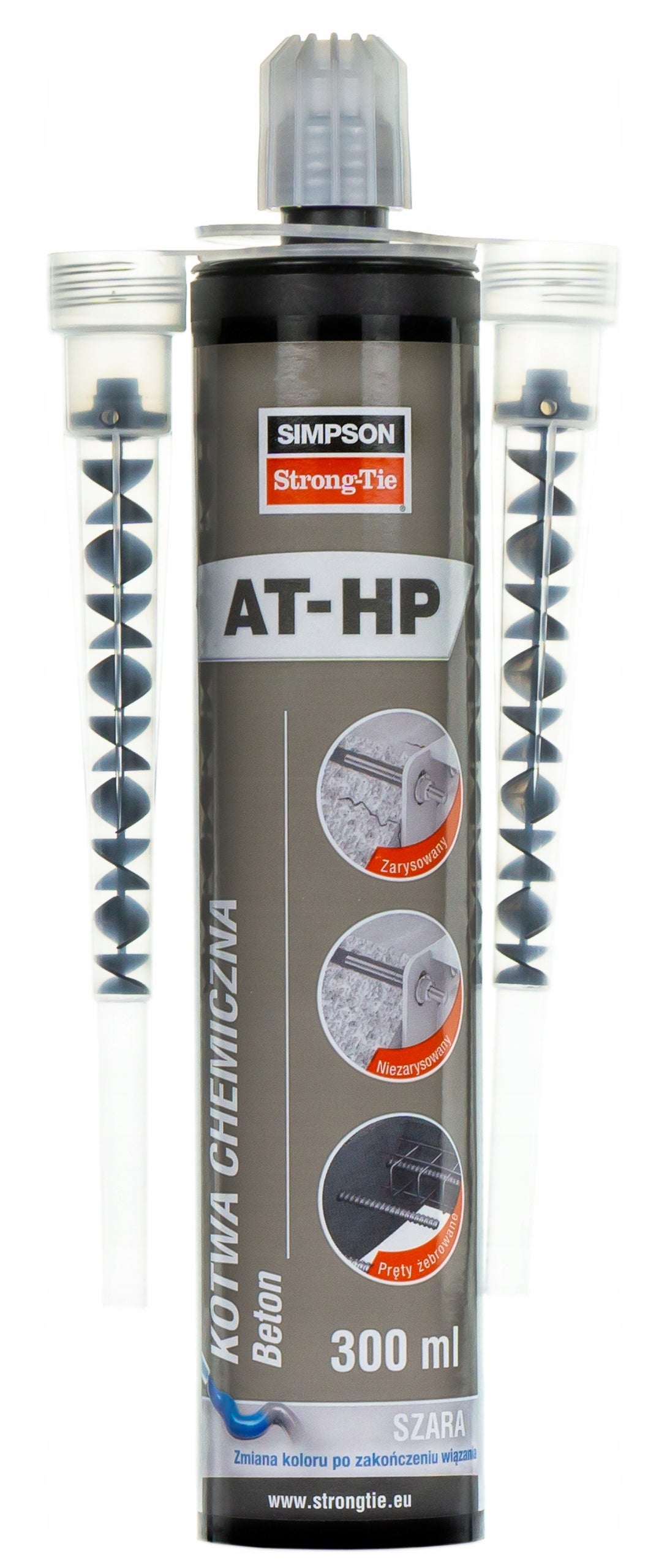 Kotwa chemiczna Simpson AT-HP300 hybrydowa wysoka nośność 300 ml 1szt