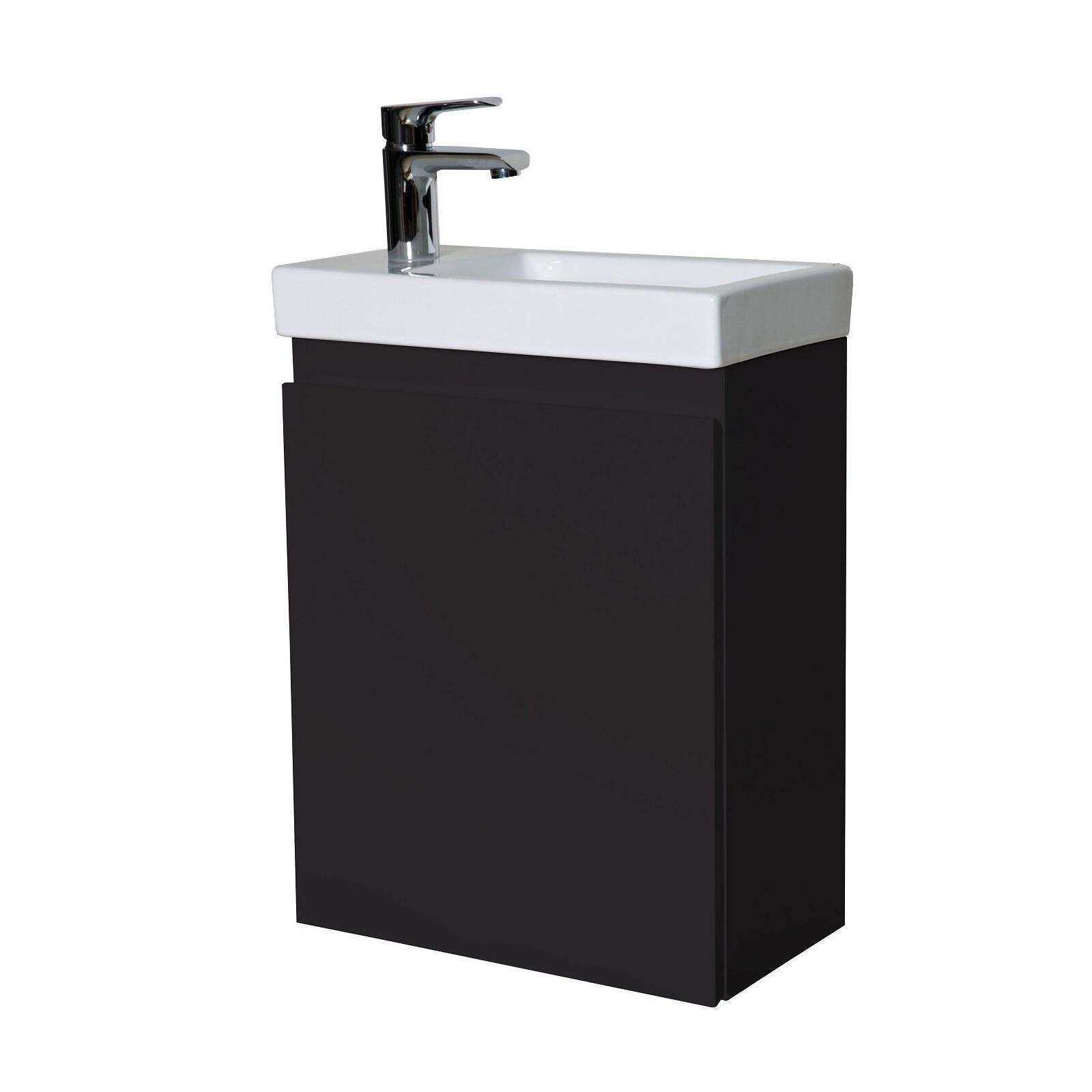 Meuble lave-mains LISA suspendu 41 cm - 2