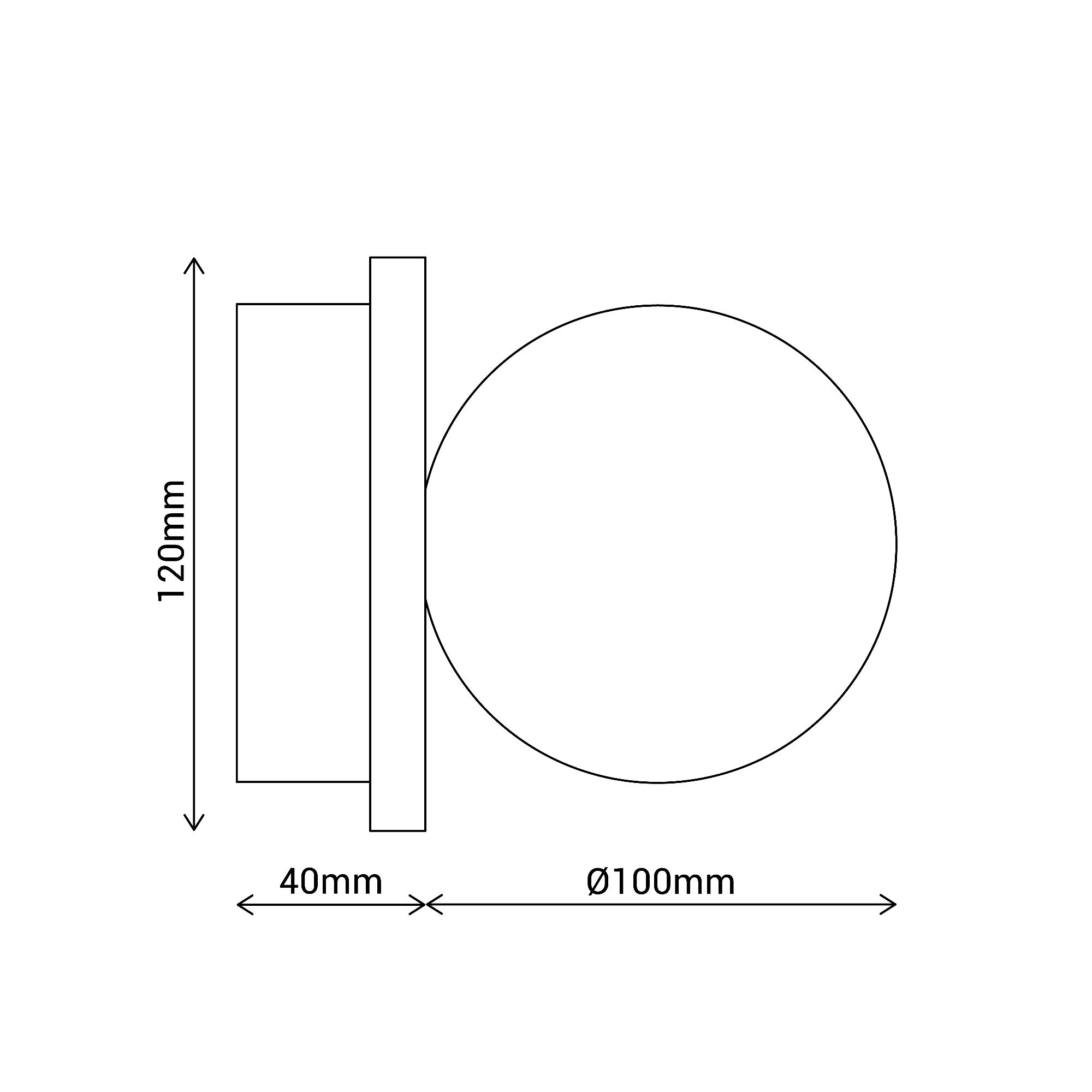 Aplique 1xG9 de bambú con difusor de cristal - 3
