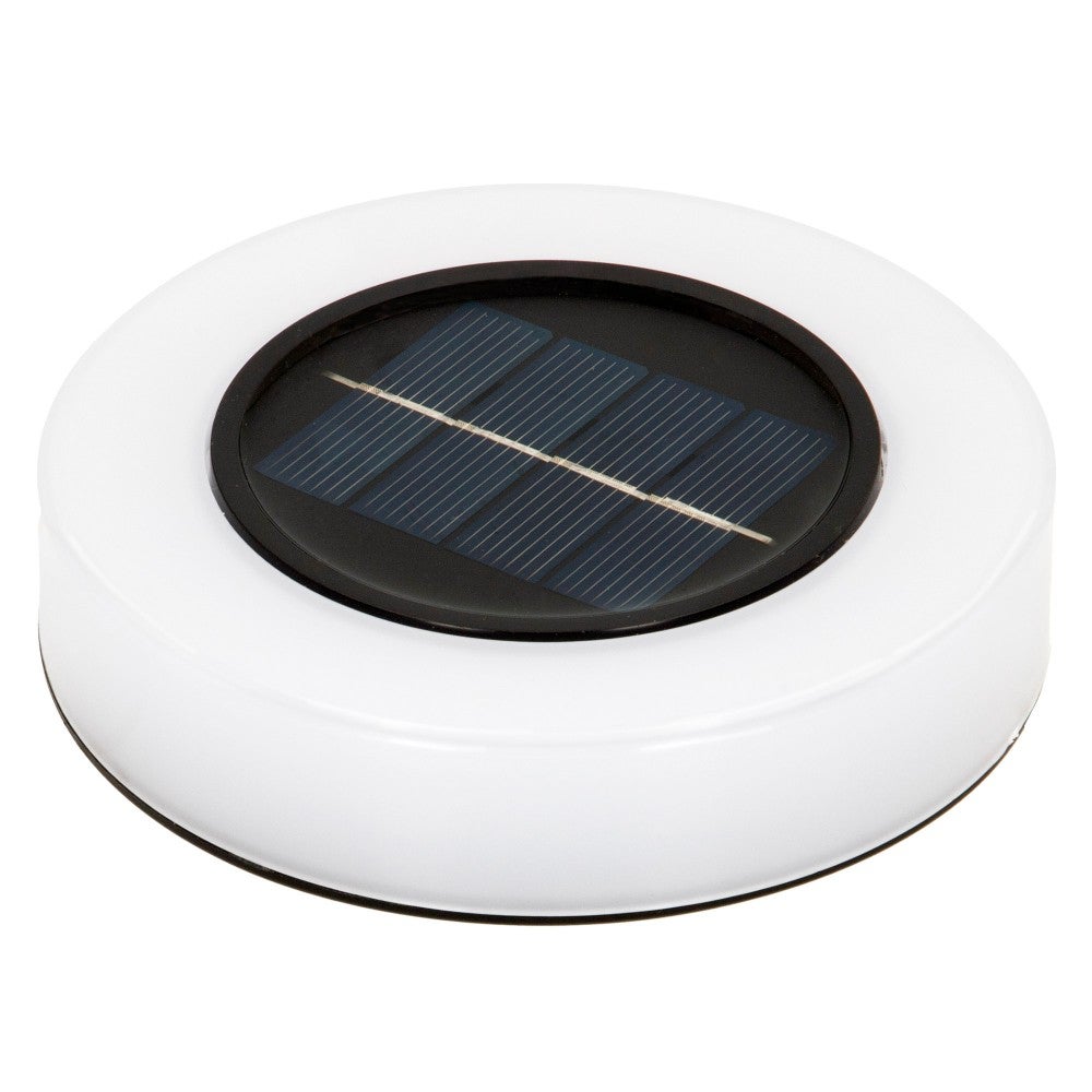 Pack 4 holofotes solares exteriores luz branca LED c/farol para jardim Aktive - 3
