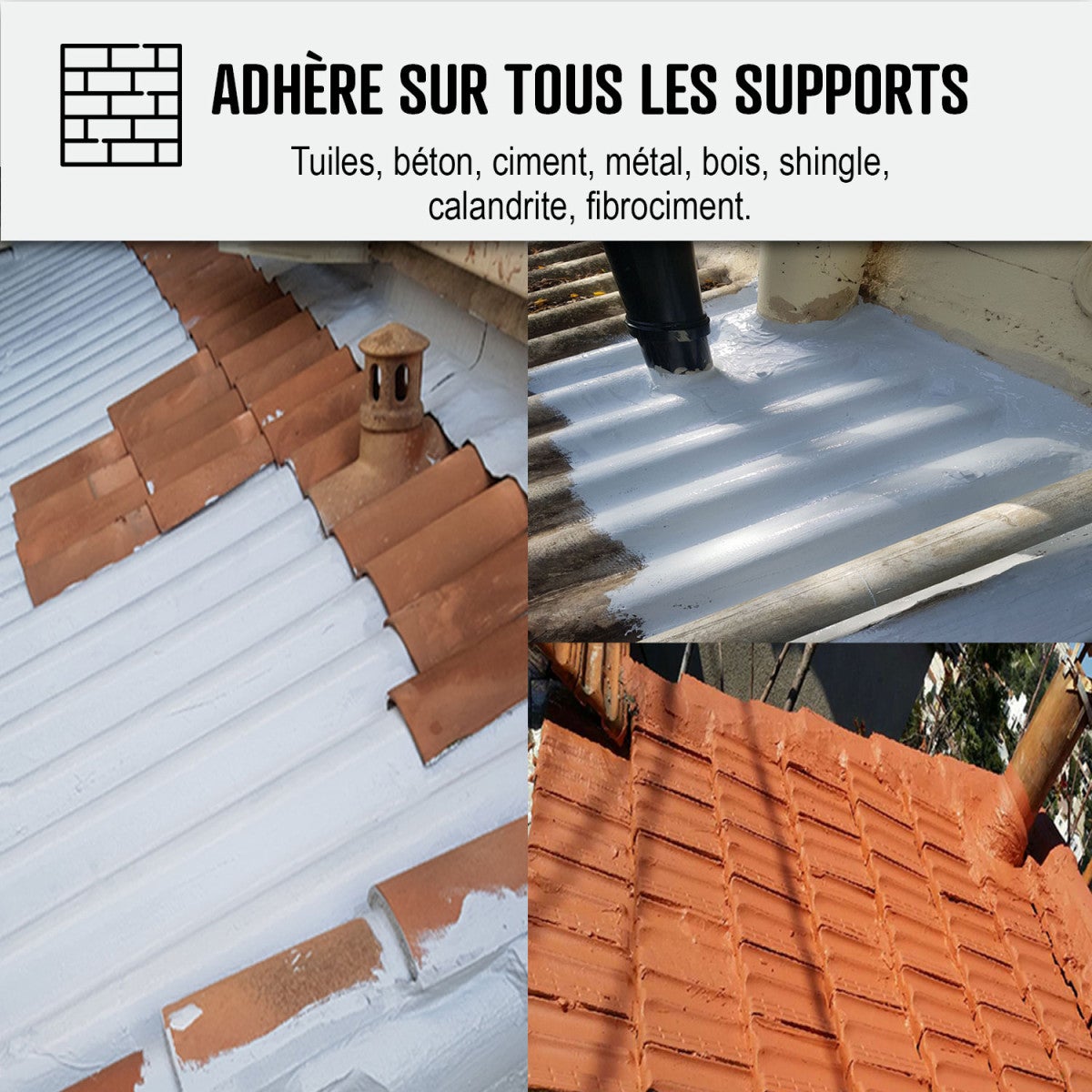 Étanchéité Toiture, Résine d'étanchéité colorée : ARCAFILM Gris - 2.5 L - ARCANE INDUSTRIES - 6