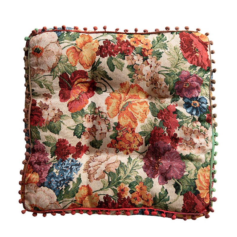 Pakiet 1 sztuka - 40x40x5cm - Kwadratowa poduszka Pluszowa poduszka podłogowa do sypialni - Poduszka dekoracyjna do sypialni, na sofę, krzesło
