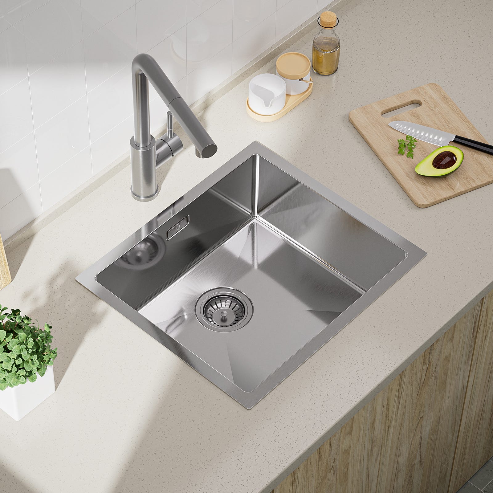 Fregaderos Industriales Pedal Fregadero Leroy Merlin Grifo De