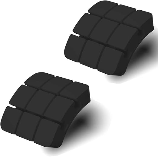 Zestaw 2 samoprzylepnych silikonowych klipsów do kabli ładujących, zasilających, USB, TV, myszy itp.