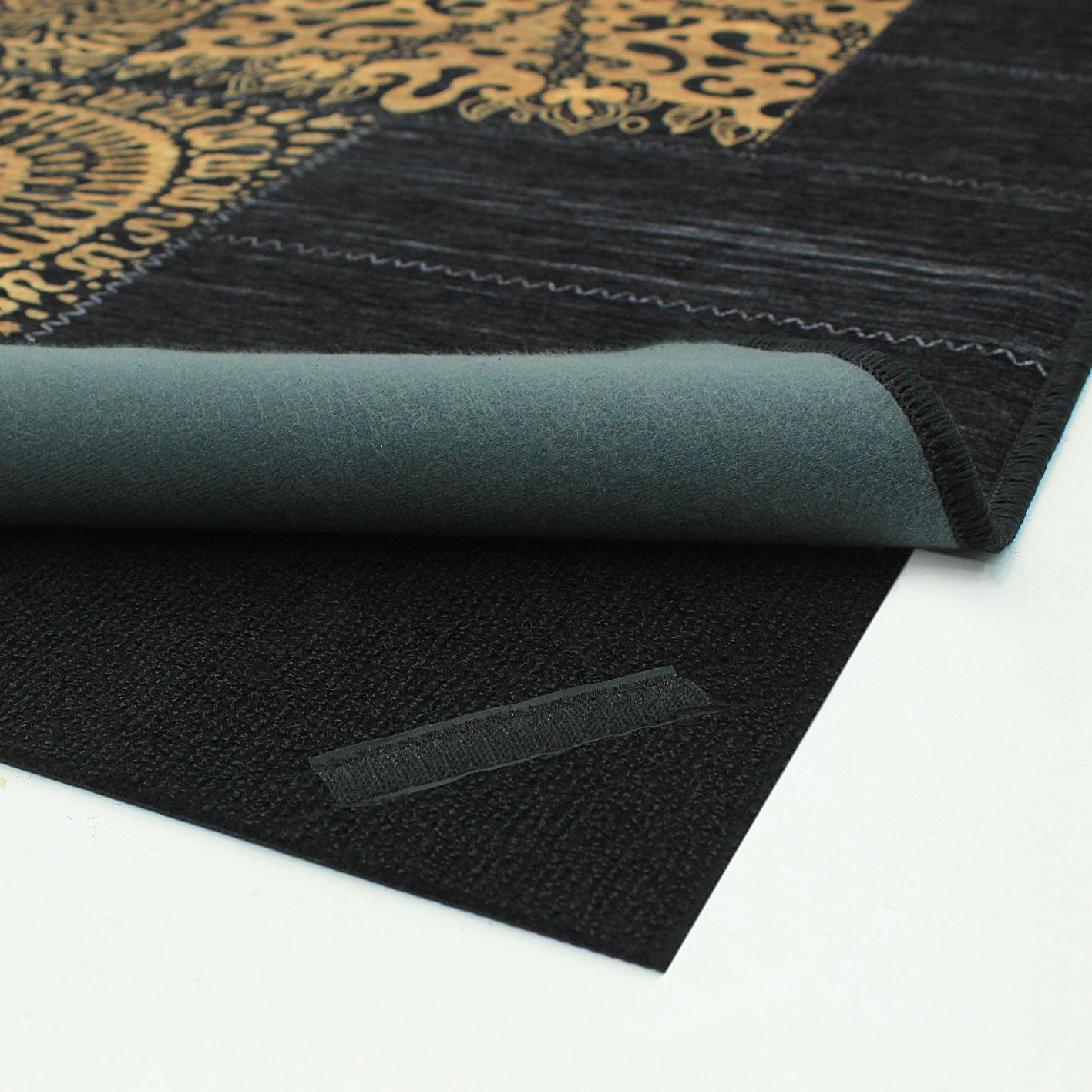 MODEMA - Tappeto lavabile in lavatrice, fondo antiscivolo, tappeto per ingresso 100x200cm Mosaico - 4