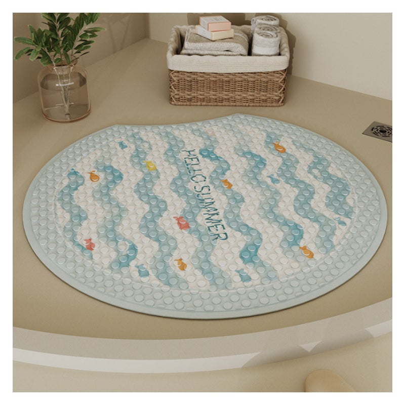 Mata antypoślizgowa do wanny i pod prysznic, 55x55cm, antypoślizgowa, do masażu stóp