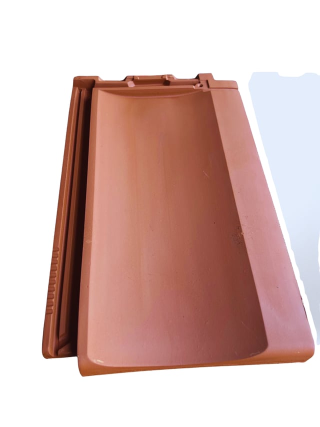 Tuile Continentale NATURE PRO 12 couleur rouge terre cuite - Mat