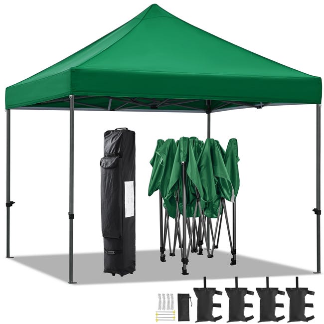 Yaheetech Tonnelle de Jardin avec fenêtre Rideau de Protection avec Yaheetech Tonnelle de Jardin avec fenêtre Rideau de Protection avec
