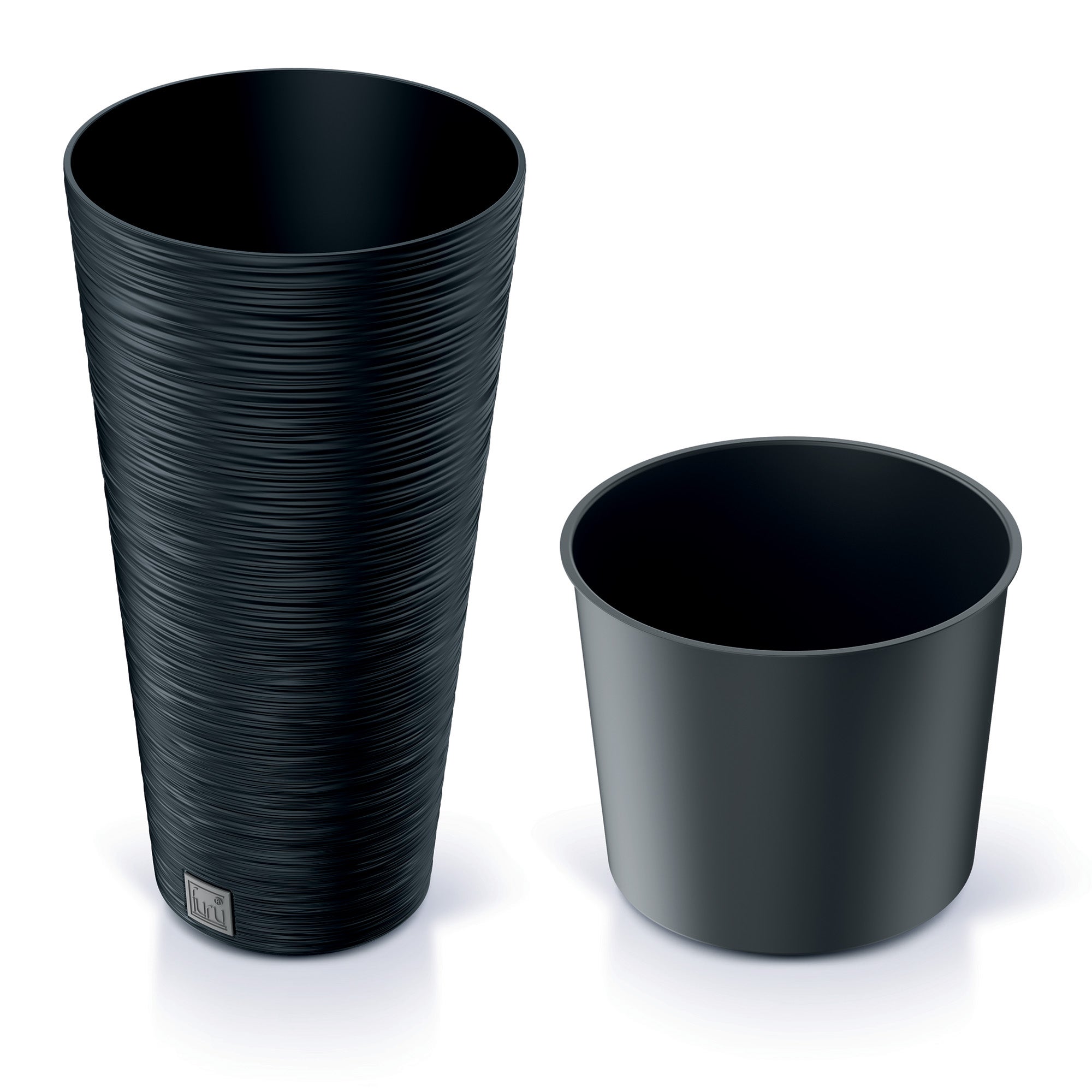 Plantador alto com tanque 15 L antracite - FURU - 8