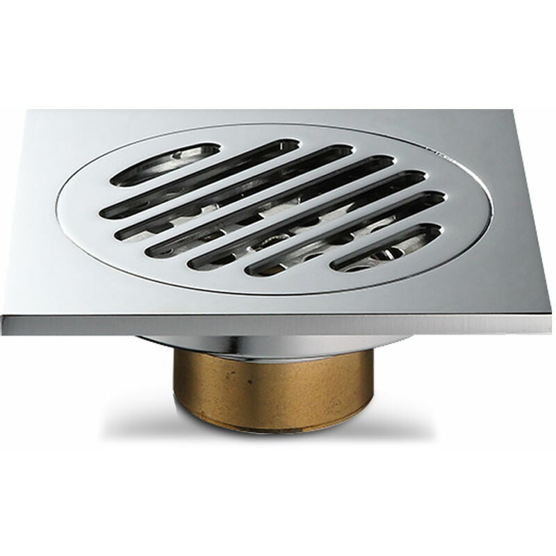 Drain Sol Anti-Odeurs Magnétique - Acier Inox Et Cuivre | Salle De Bain, Douche, Balcon