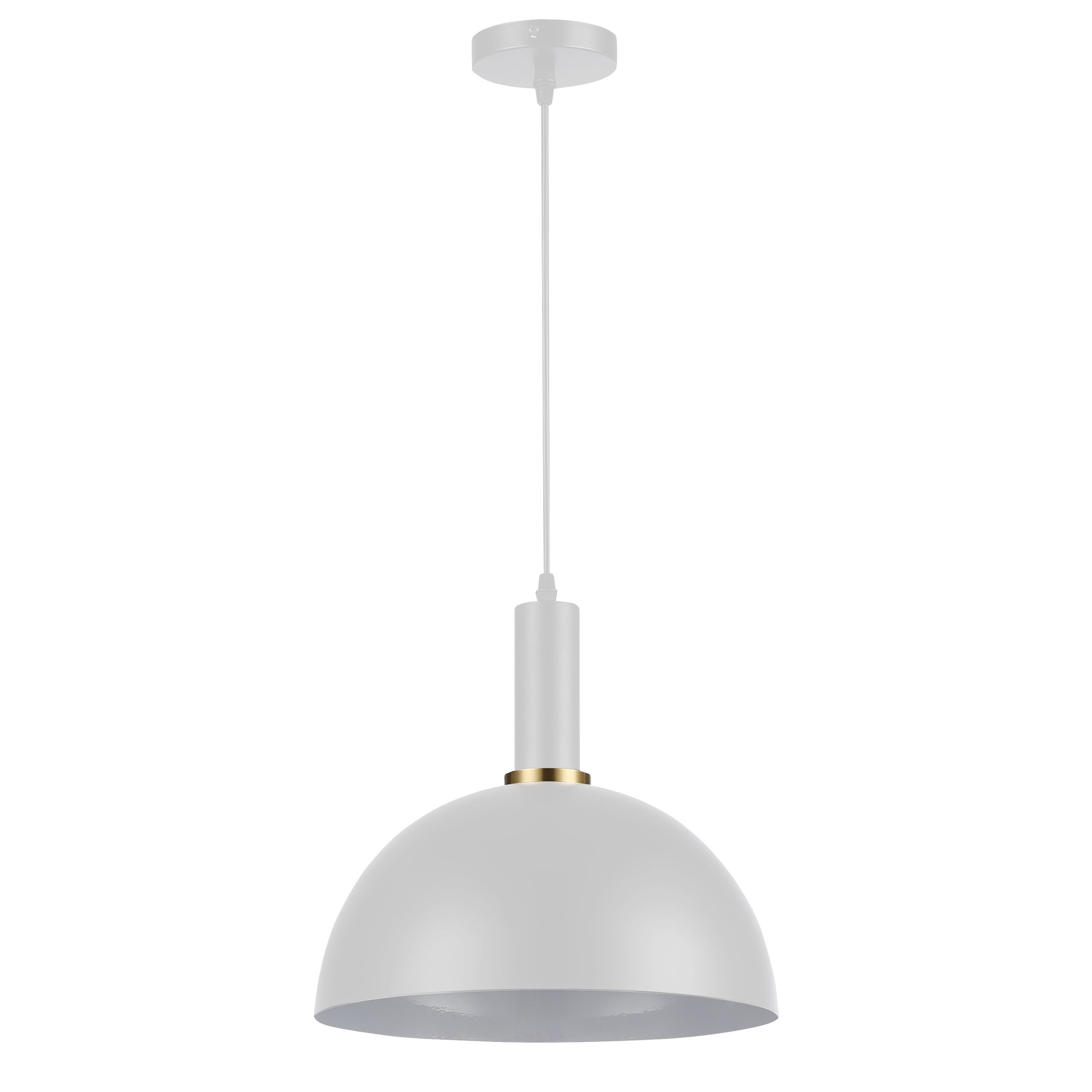 Lampa wisząca sufitowa Koko 1-punktowa E27 125 cm IP20 loft biała MasterLED