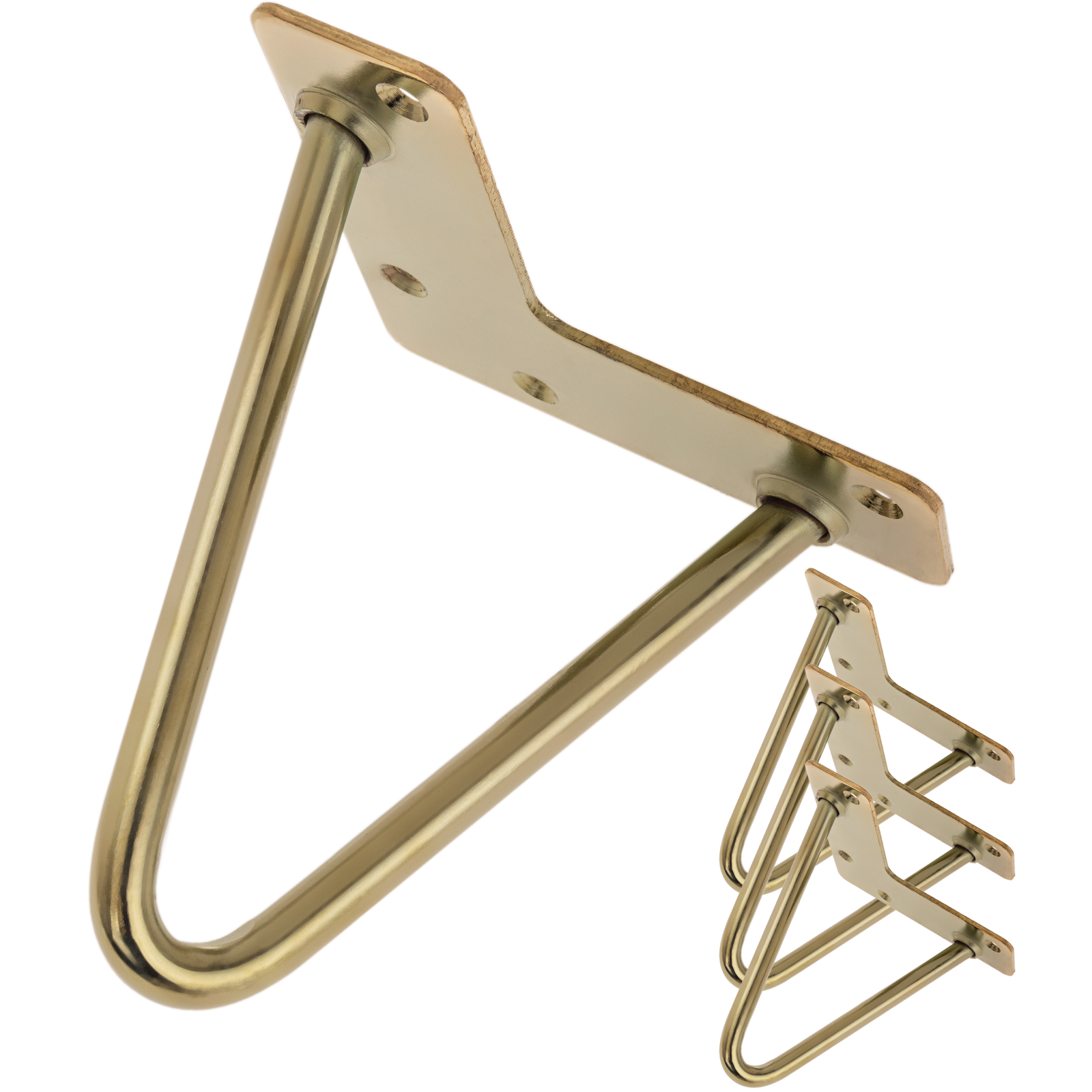 2 Gambe Per Tavolo In Metallo 41.5cm - Design Industriale Per Mobili Fai-Da-Te - Foto 10