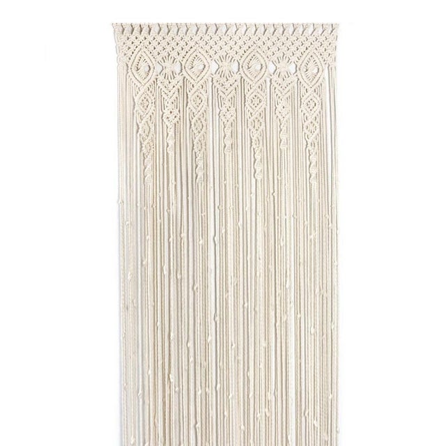 95X200cm Macrame wall tapestry, woven in Macrame for door, room divider, window curtain, door curtain, wedding background, Bohemian wall decoration
