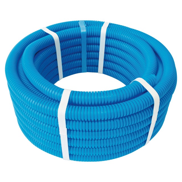 Lot De 2 Tubes PER Bleu – Diamètre 12 Mm, Longueur 10 M Chacun, Flexible Et Anti-corrosion