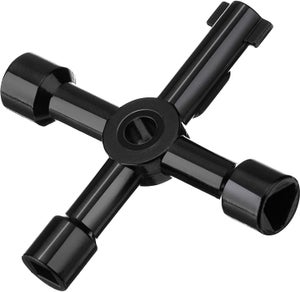 5 Pezzi Chiave Quadrata Contatore per Contatori, Chiavi Quadrate Universale, Chiave per Valvola Radiatore Contatore Gas Acqua Cassetta Elettrica Armadi Elettrici Radiatori - Quadrata
