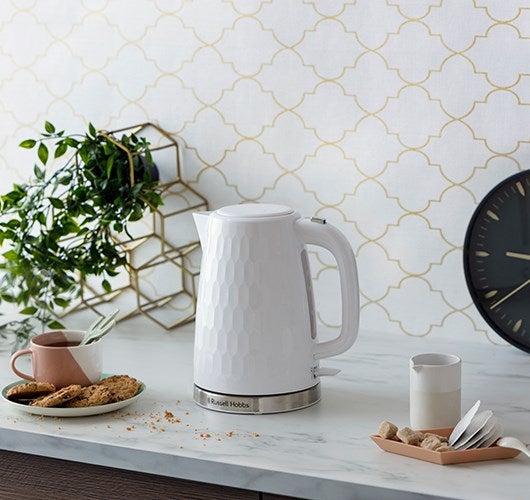 Bouilloire électrique Honeycomb Blanc Russell Hobbs - 7