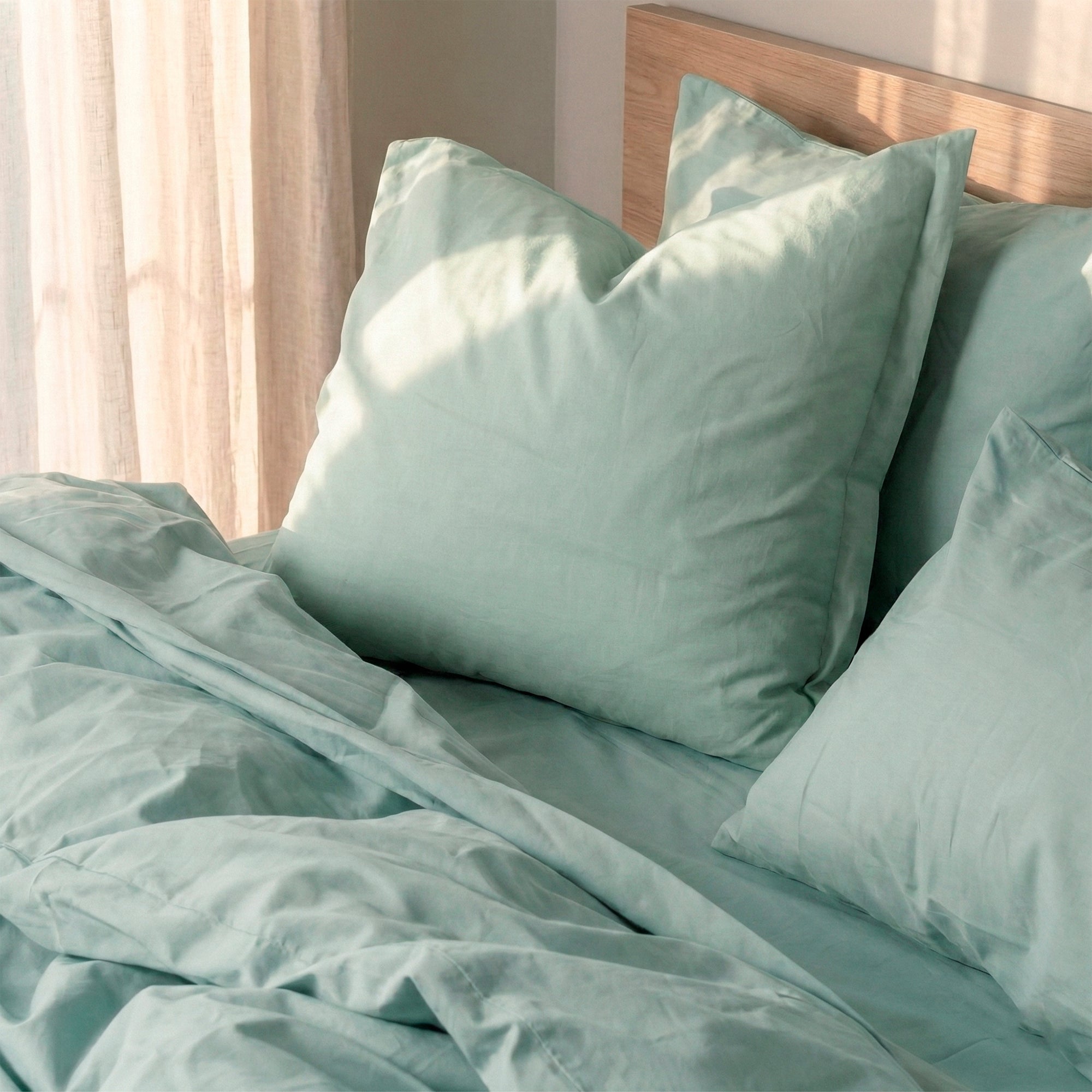 Basic Taie d'oreiller Menthe 45x155 - 3