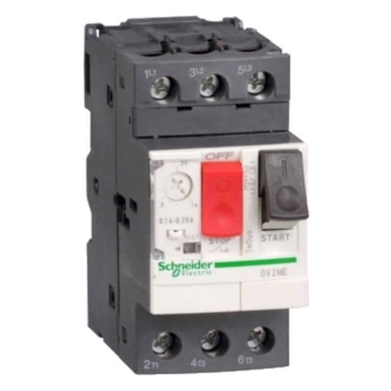 Schneider Electric - Disjoncteur 10A 3P courbe magnétoth. 400V GV2ME14 - GV2ME14 - 2