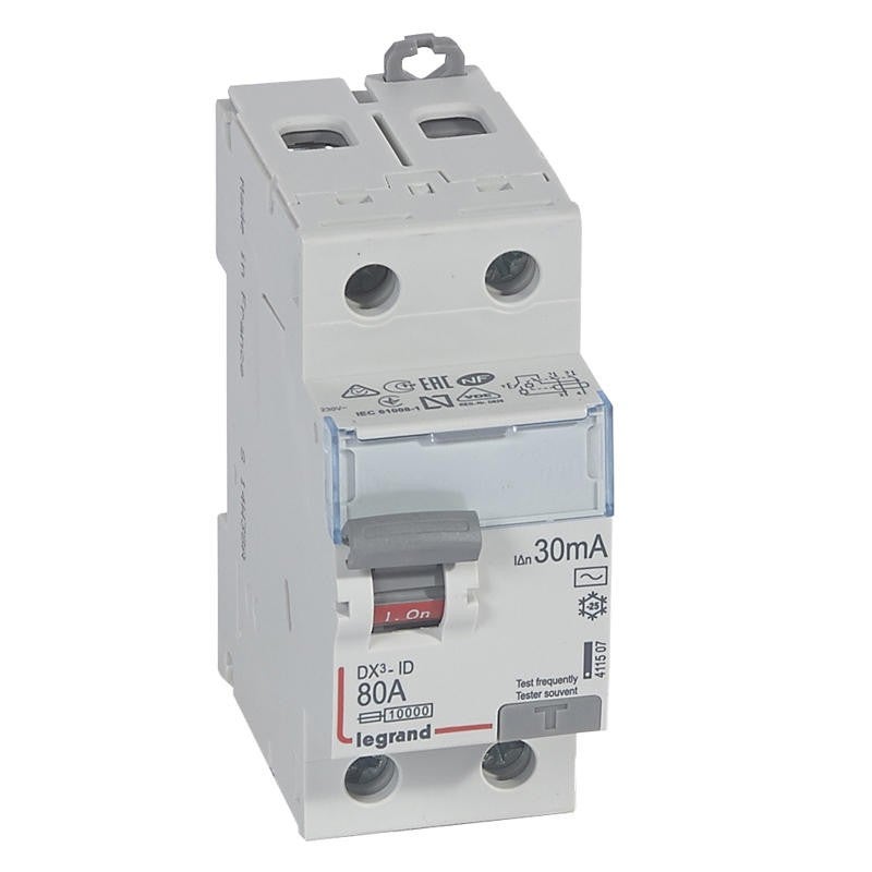 Interrupteur différentiel type AC à visser 40A 30mA - 150973
