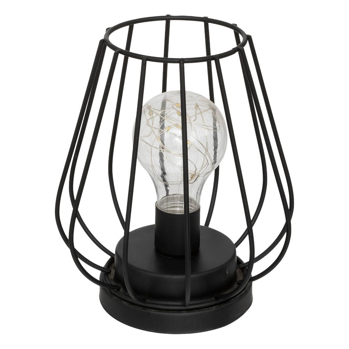Lampe Champignon Atmospfera - Design Doré H50cm - Métal - Style Contemporain