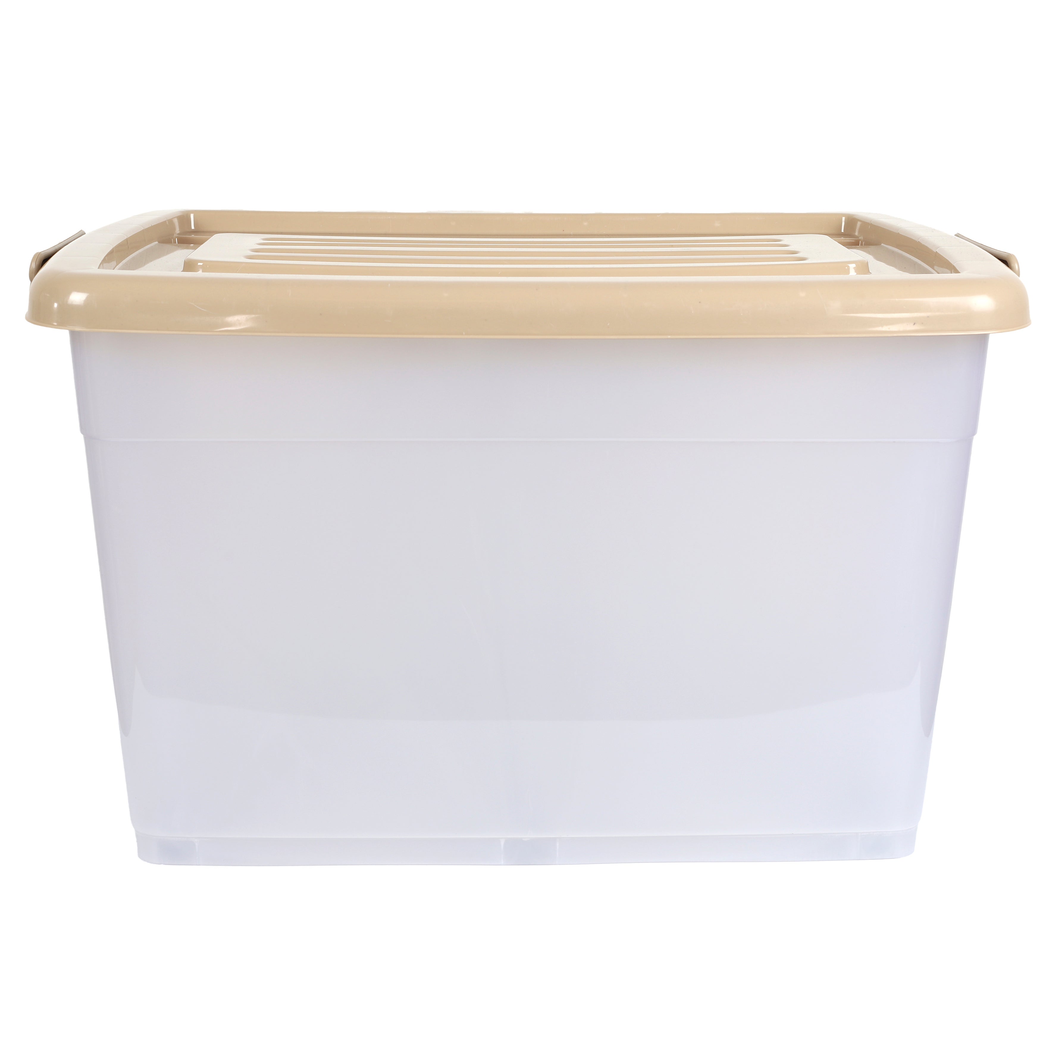 Boîte de rangement - JE CHERCHE UNE IDEE - 120L - Plastique - Gris - 2