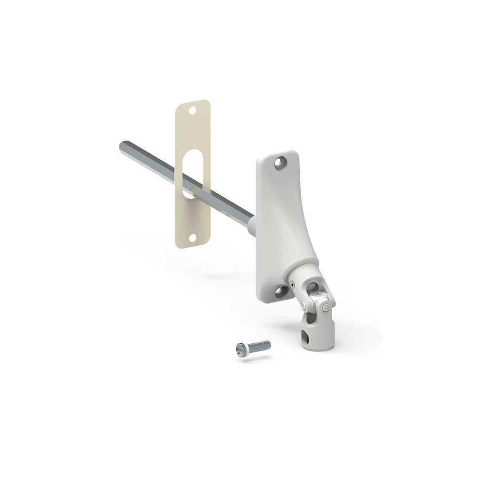 Sortie de caisson volet roulant embase étroite 6P7 à 90° - 4